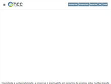Tablet Screenshot of hccengenharia.com.br